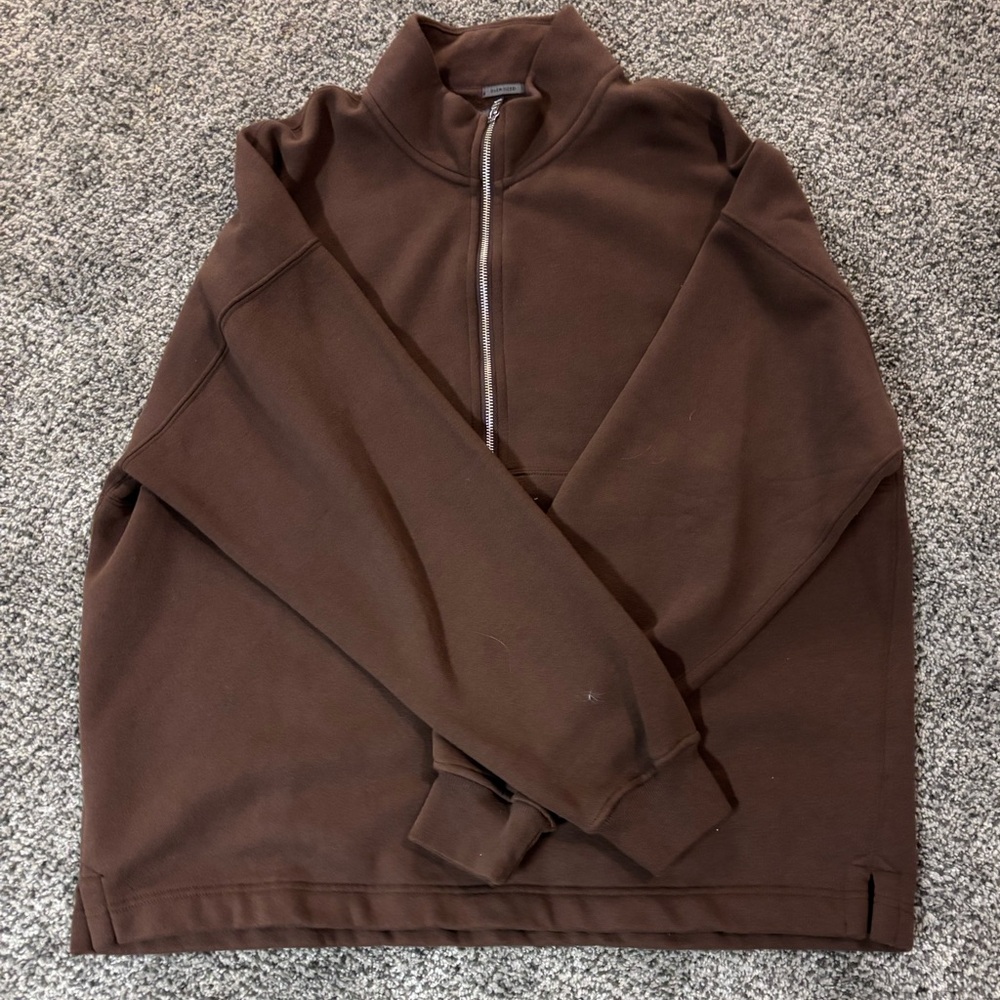 Abercrombie oversized half zip